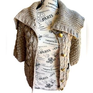 Juicy couture wool cashmere blend cardigan Sz XS/S